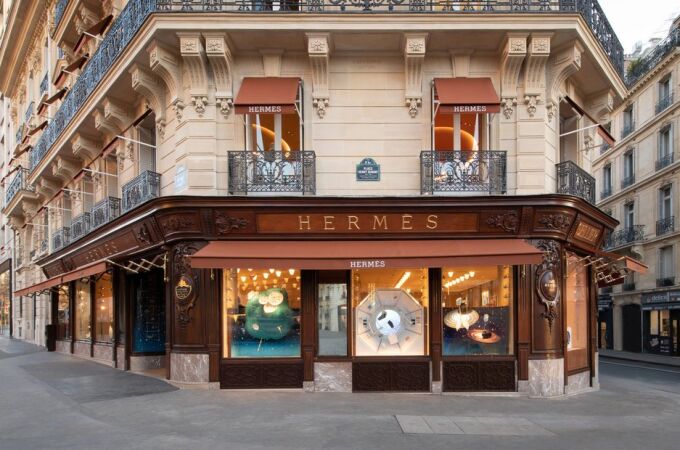 Tienda Hermès en París