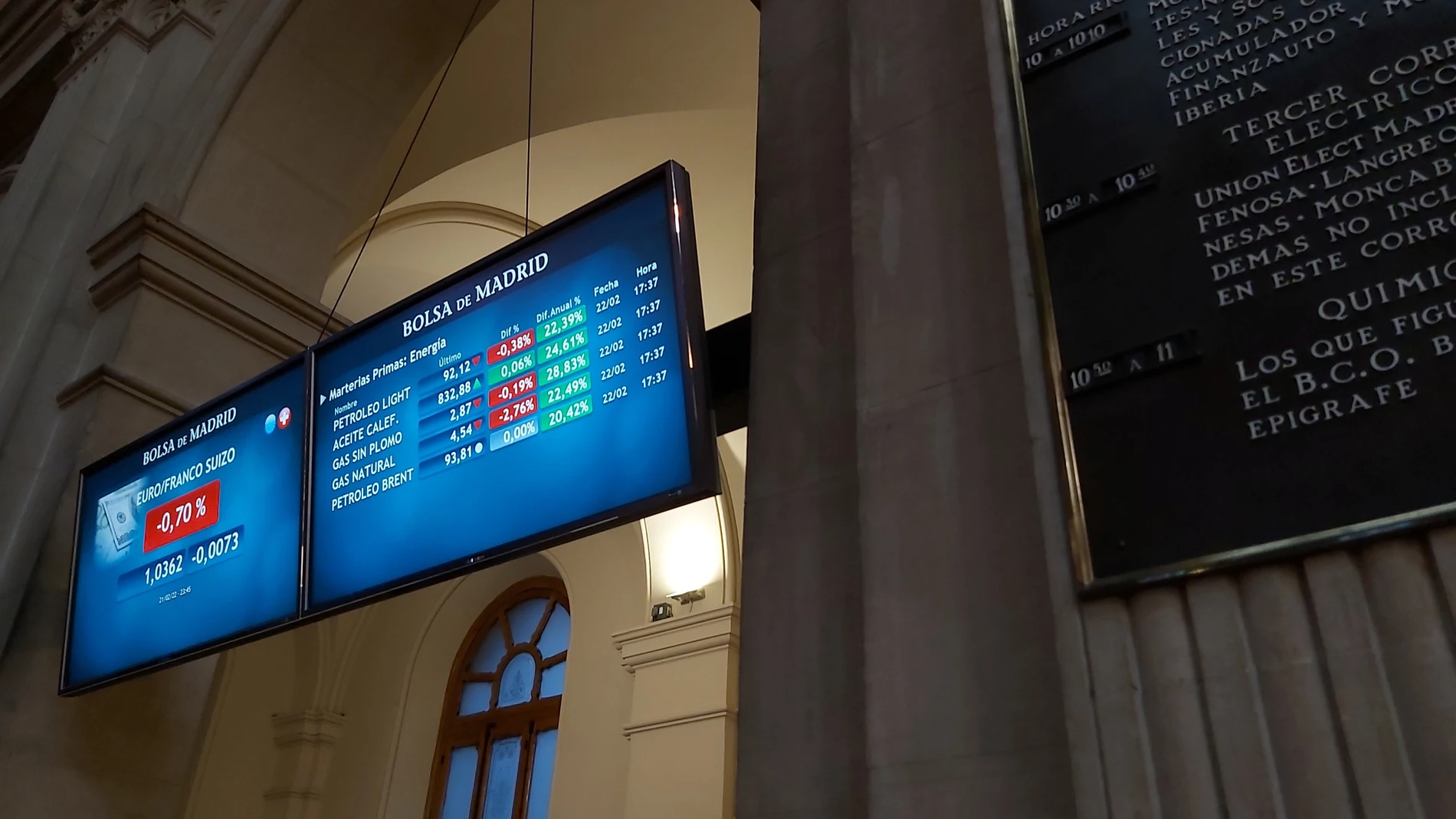 La bolsa española subió este martes el 0,05 %