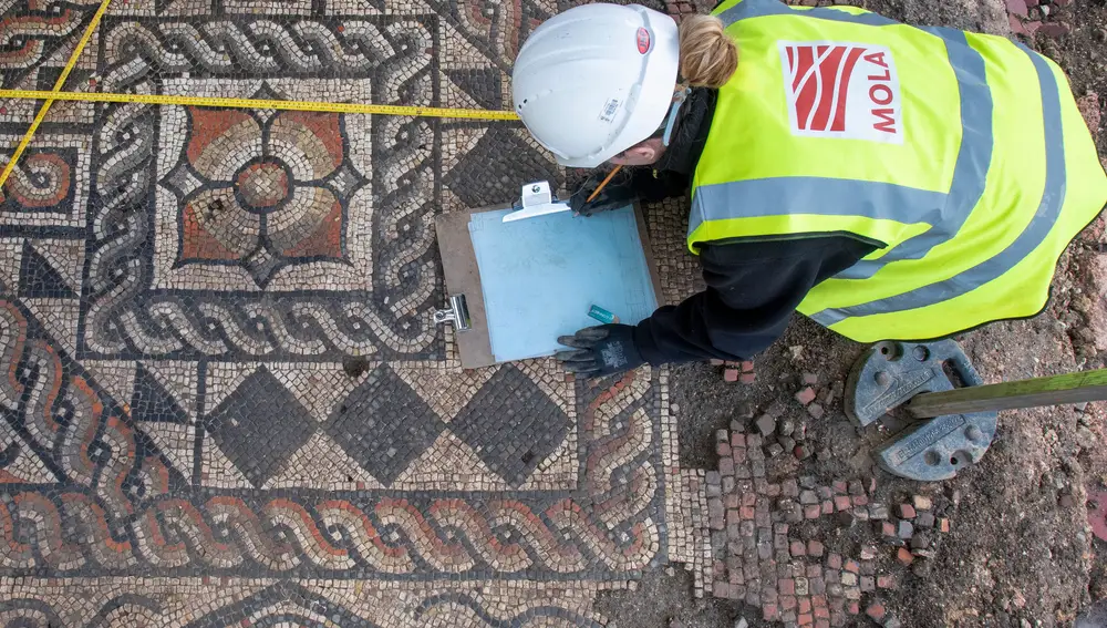 Mosaic found in London