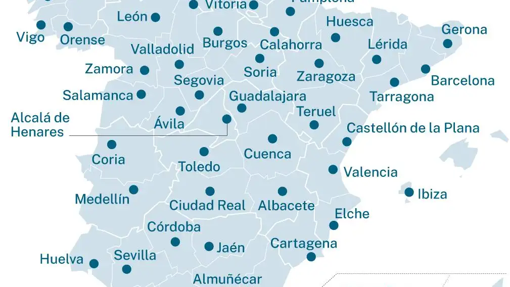 Los municipios más antiguos de España