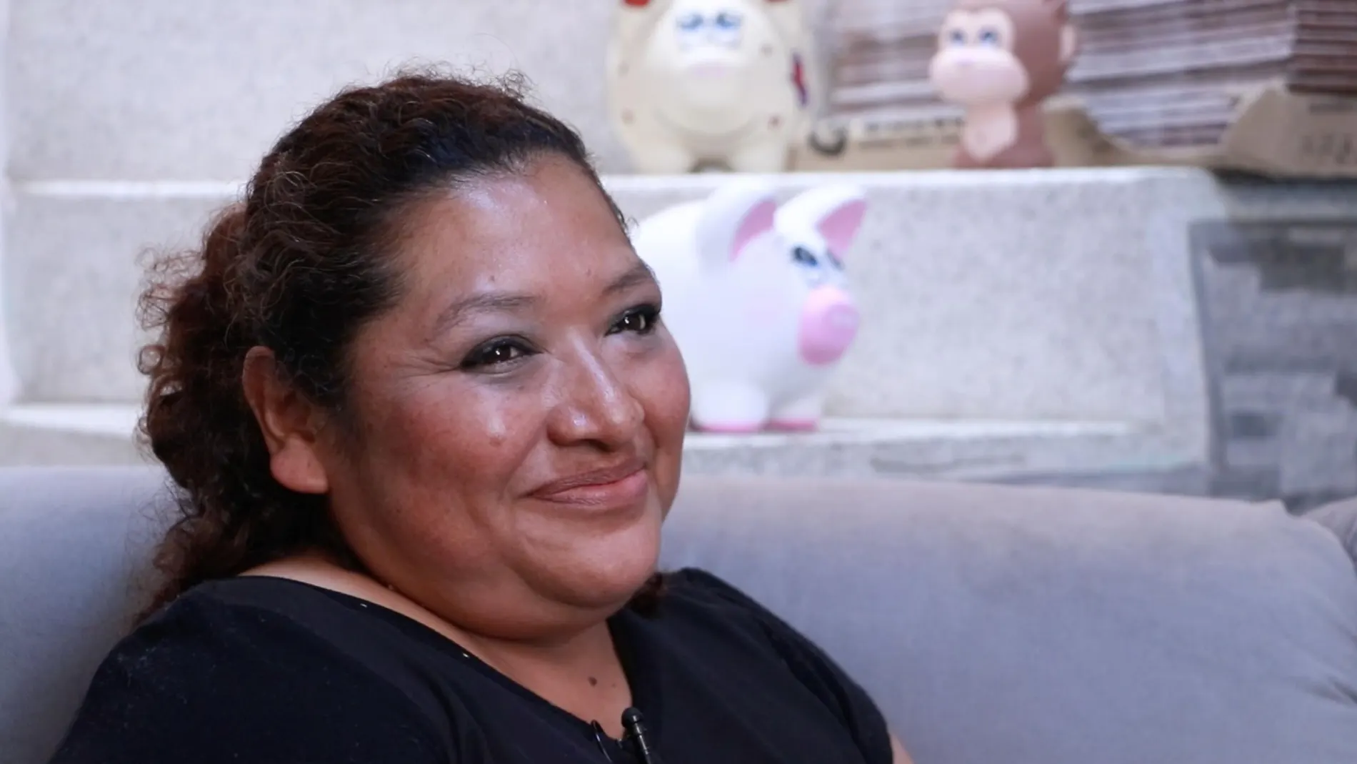 María Alejandra es vecina de Chicoloapan, en México.