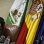 La presidenta del Parlamento de Andalucía, Marta Bosquet. EFE/José Manuel Vidal.