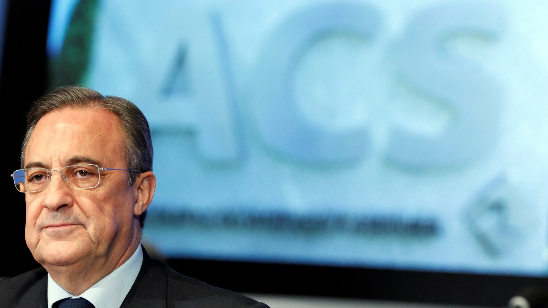 Florentino Perez, presidente de ACS