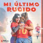 Cartel de la retirada de Patricia García de la selección española de rugby