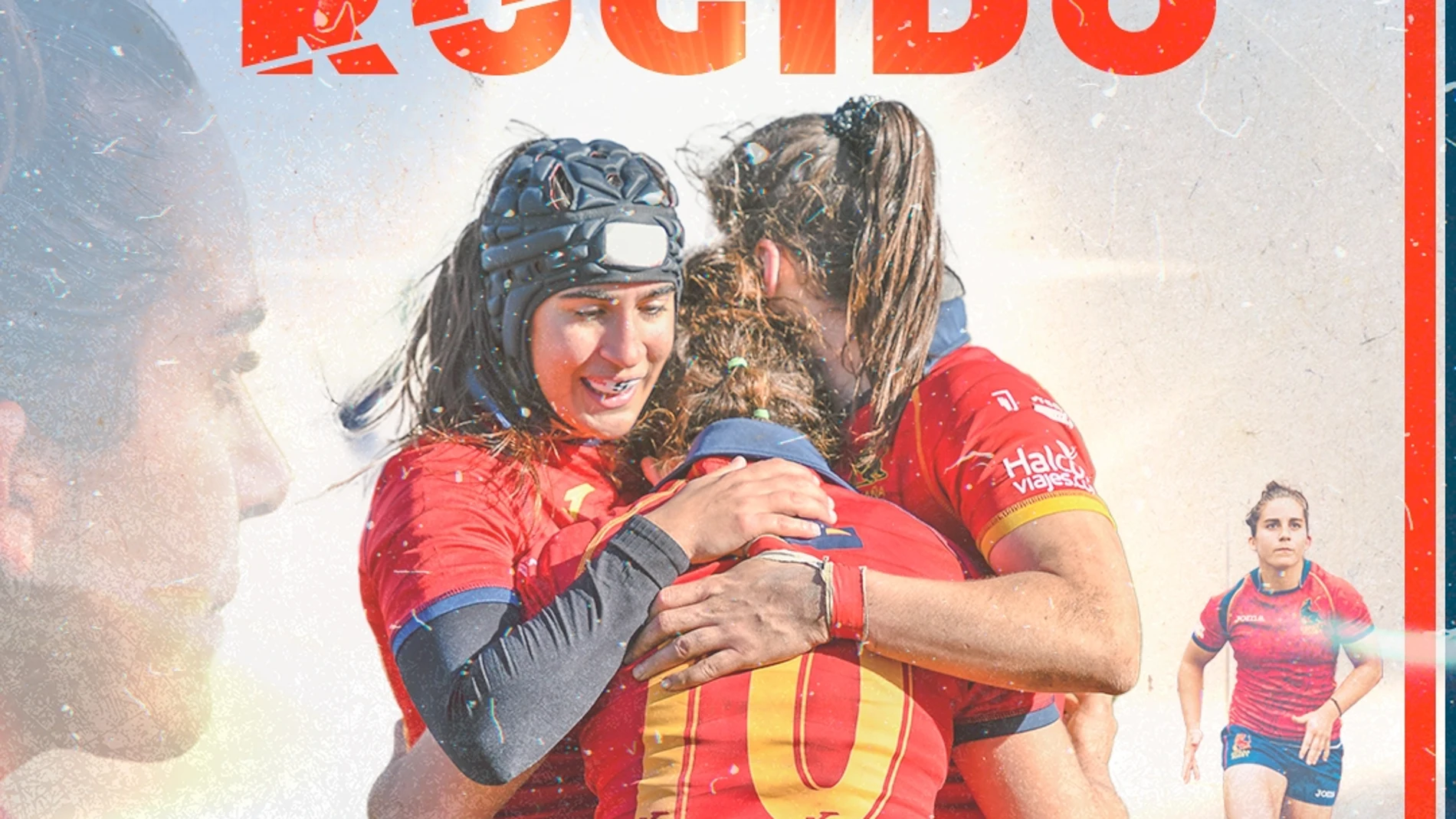 Cartel de la retirada de Patricia García de la selección española de rugby