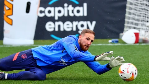 El portero esloveno del Atlético de Madrid Jan Oblak
