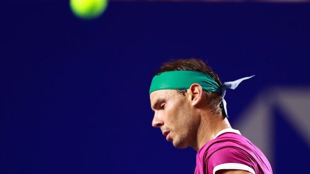Rafa Nadal sigue pendiente de su lesión en el pie
