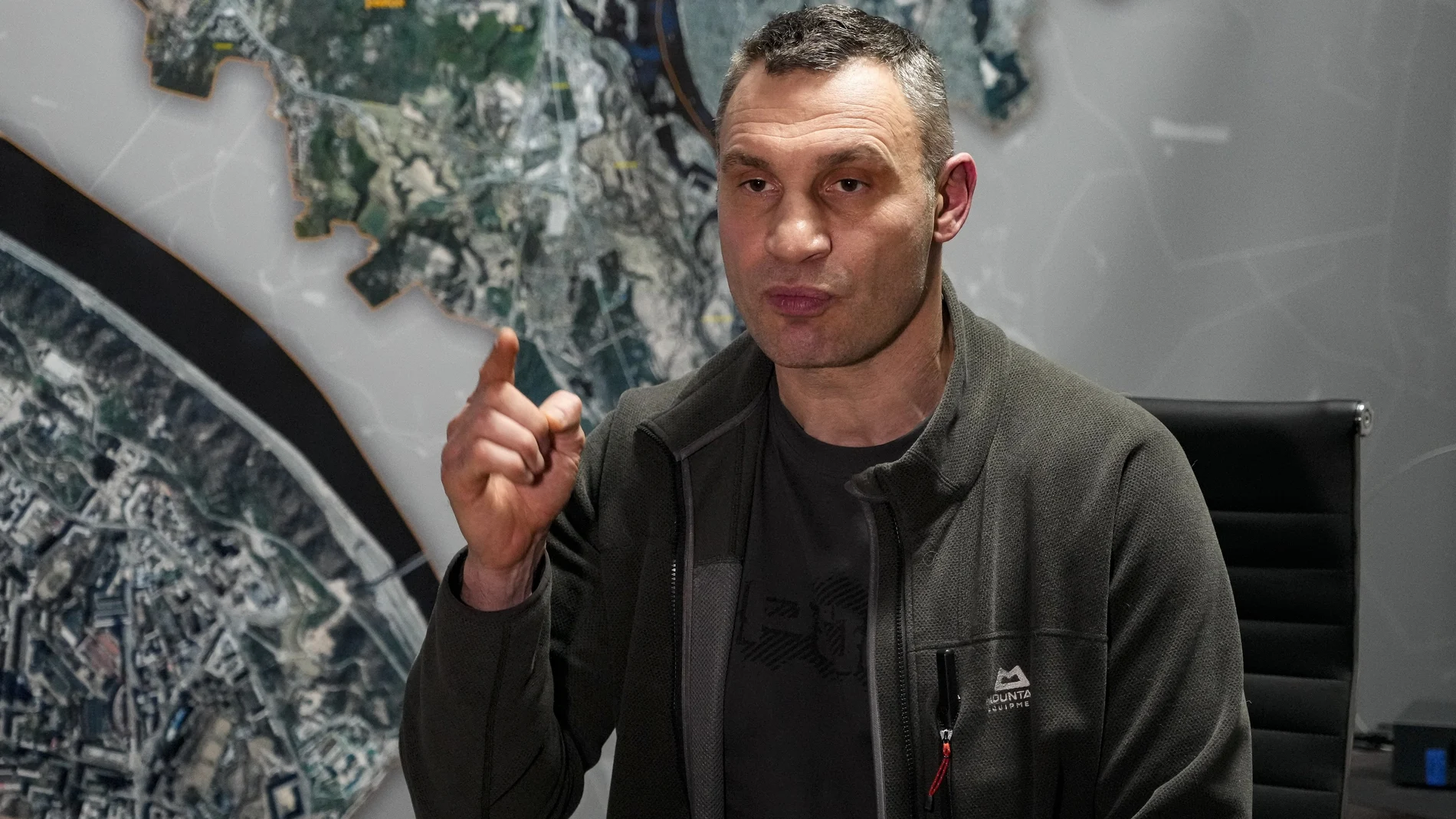 Vitali Klitschko, exboxeador y alcalde de Kiev.