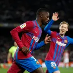  Barcelona, 4 - Athletic, 0: Dembélé se gana el perdón del Camp Nou
