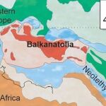 Ilustración de Balkanatolia hace 40 millones de años | Fuente: Alexis Licht & Gregoire Metais