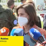 Robles anuncia que España enviará más tropas para reforzar las fronteras de los países aliados