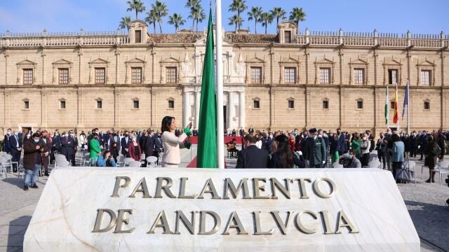 La presidenta del Parlamento de Andalucía, Marta Bosquet
