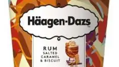 Helado Rum Salted Caramel & Biscuit de Häagen-Dazs