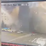 Los rusos atacan el centro de Járkov