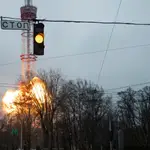  Rusia bombardea la torre de televisión de Kiev y deja cinco muertos