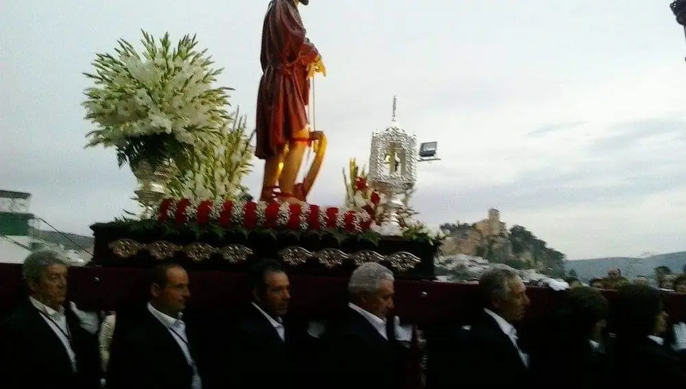 Montefrío sacará en procesión al Señor de las Roscas para pedirle que llueva. AYUNTAMIENTO DE MONTEFRÍO 02/03/2022