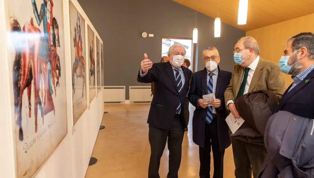 Inauguración de la exposición "Caballeros de Gamonal"