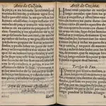 Vista de la primera receta de cocina de las torrijas que se conserva, un libro de 1611 que puede consultarse en la Hemeroteca de la Biblioteca Nacional