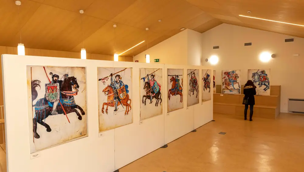 Inauguración de la exposición "Los Caballeros de Gamonal"