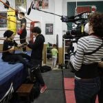 Grabacion de documental sobre el Boxeo con Miriam Gutierrez La Reina y Jero, subvencionado por el Ayuntamiento de Madrid.
