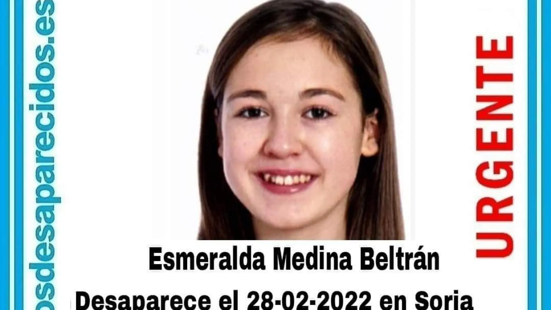Buscan a una niña de 13 años desaparecida en Soria el pasado 28 de febrero