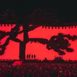 El emblemático árbol en Santiago de Chile en el &quot;tour&quot; de U2 de 2017