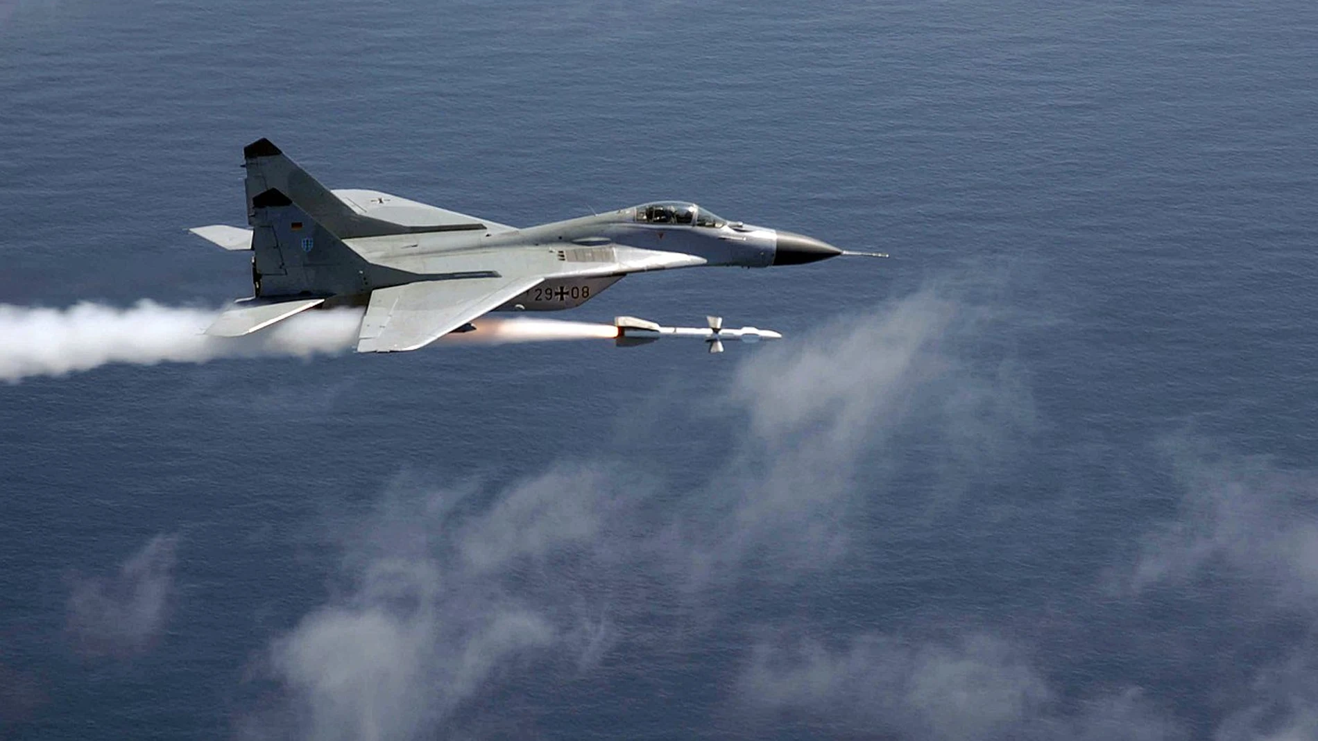 Imagen de archivo de un MiG-29