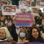  Más de 6.000 personas se suman en Madrid a la marcha feminista alternativa al grito de “Montero dimisión”