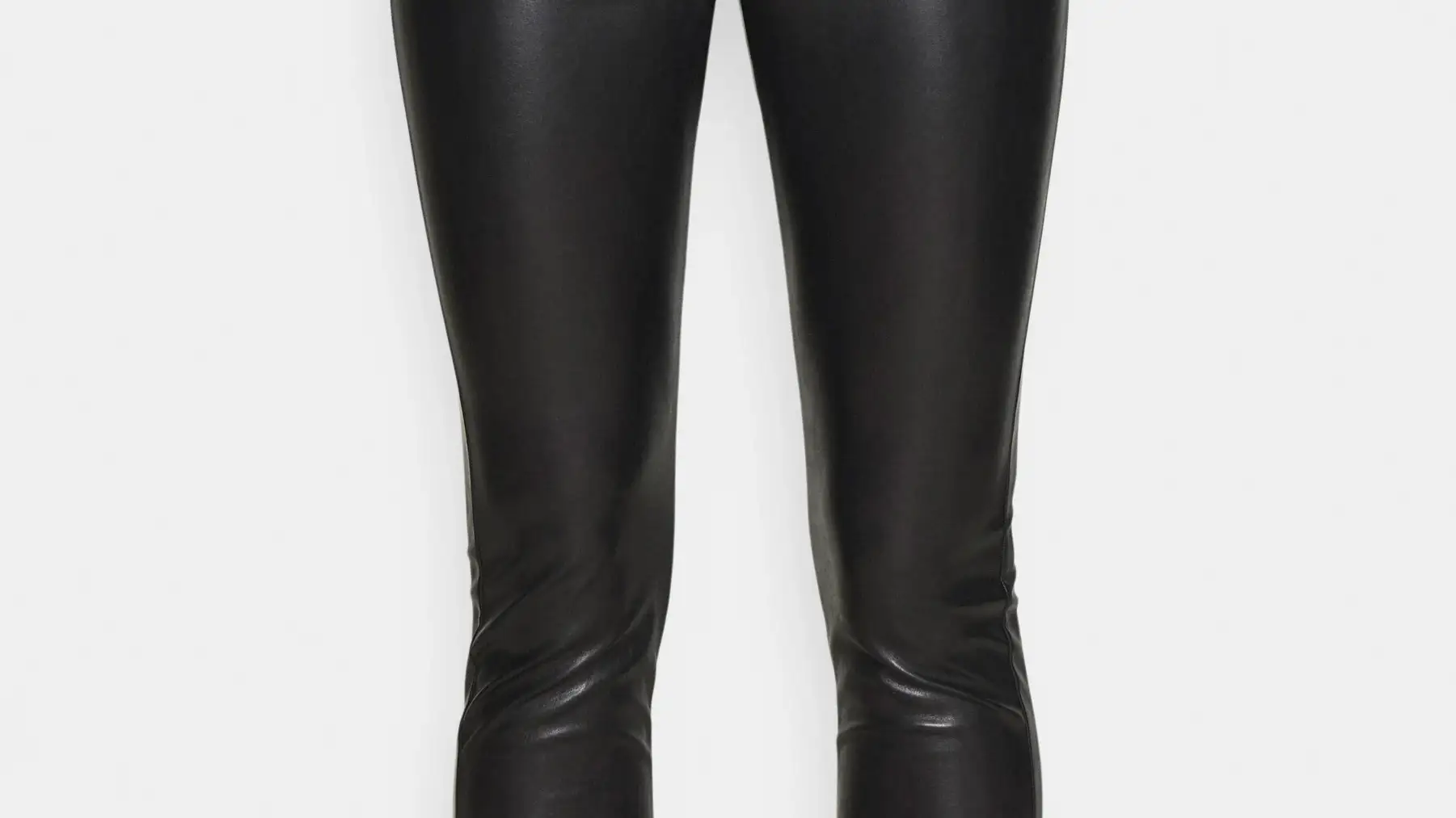 Leggins de cuero sintético, de Max Mara Leisure