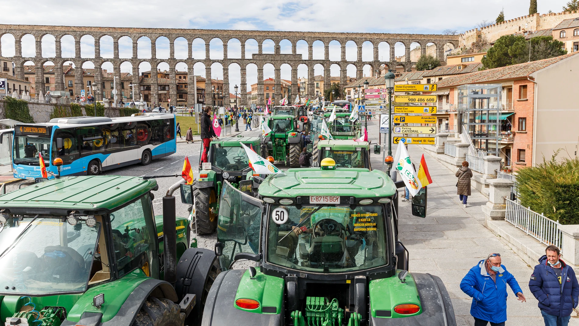 Las organizaciones Asaja y la Alianza UPA-COAG en Segovia convocan una concentración y tractorada para exigir respeto, reconocimiento y precios justos 'Por el futuro de la Agricultura y la Ganadería'