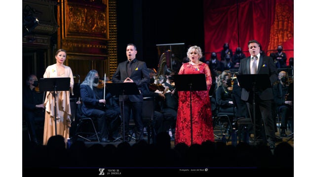 "Tabaré", en su representación en el Teatro de la Zarzuela