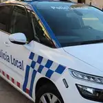 Vehículo de la policía local de Burgos