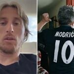 Luka Modric dedicó un mensaje de apoyo a un aficionado del Real Madrid que sufrió un infarto.