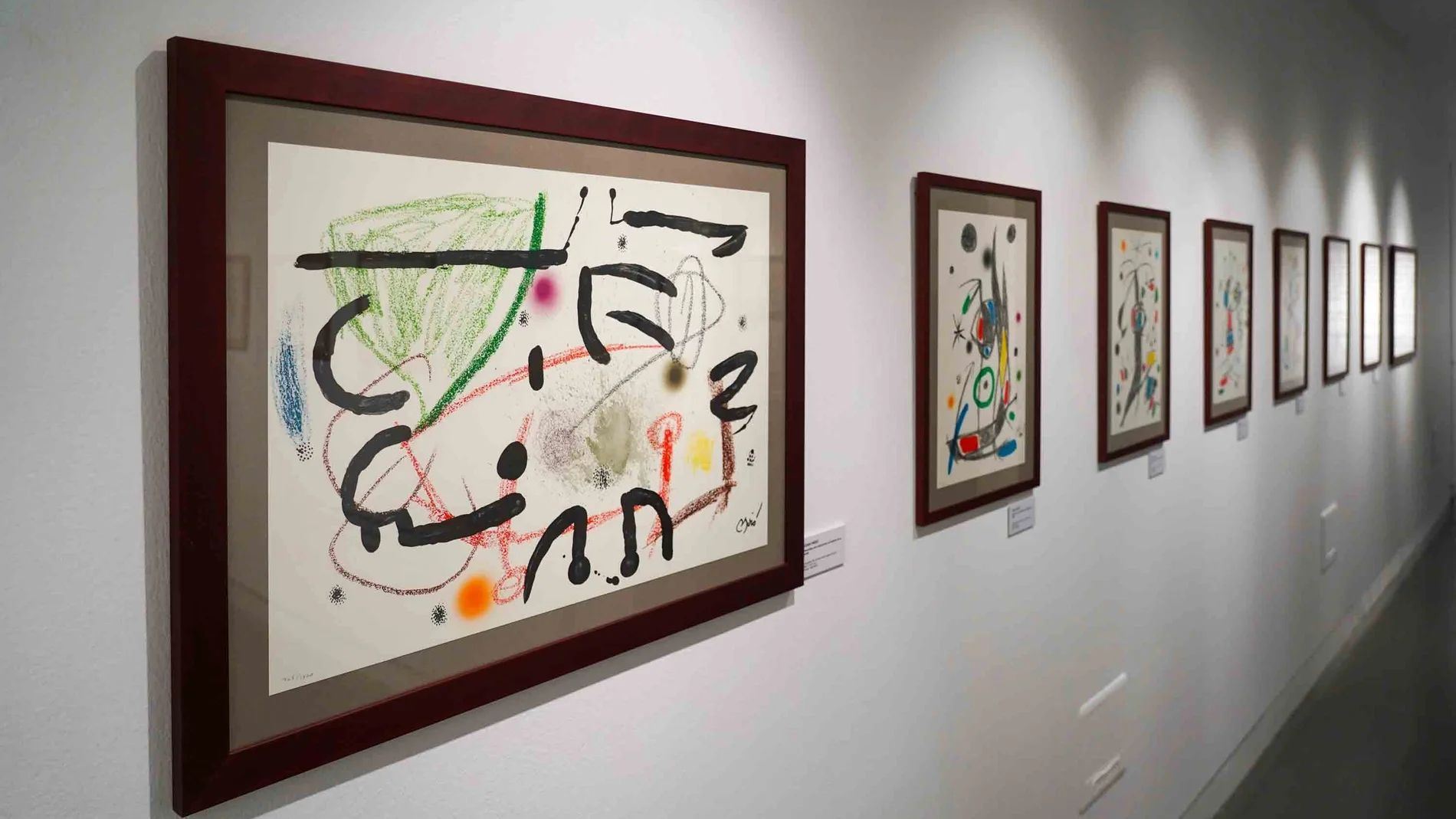 Imagen de archivo de la exposición 'Picasso, Miró, Dalí: Conquistar los sueños'