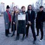 Valery Markov, Anton Yakovlev, Leonor Watling, Hugo Silva y Kevin Brand, durante el rodaje