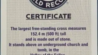 El certificado del Guinness World Records