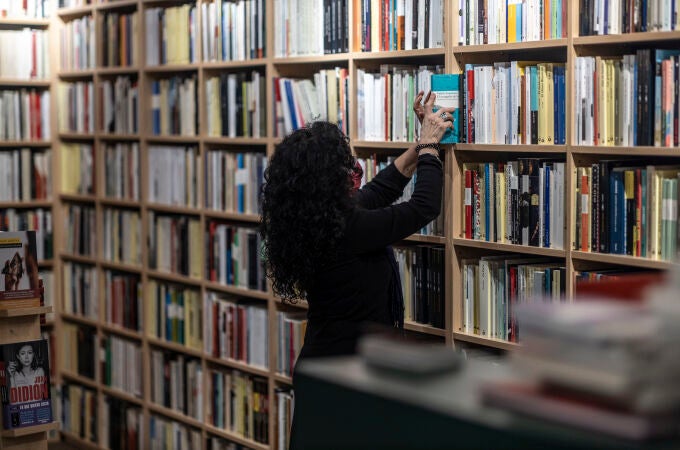 Imagen de la Librería Antonio Machado, en Madrid