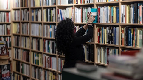 Imagen de la Librería Antonio Machado, en Madrid