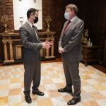 El cónsul de Ucrania, Pablo Gil, se reúne con Ximo Puig