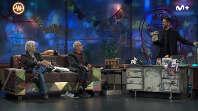 Juan Luis Arsuaga y Juan José Millas en La Resistencia