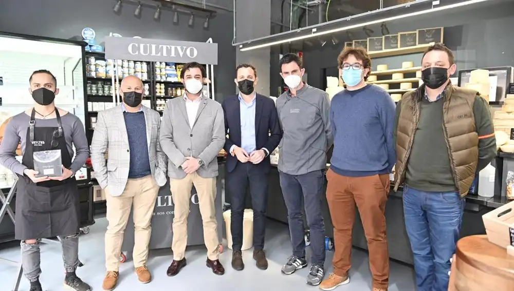 Conrado Íscar participa en la promoción de los quesos de Valladolid en Madrid