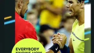 El mensaje de la novia de Kyrgios sobre Nadal