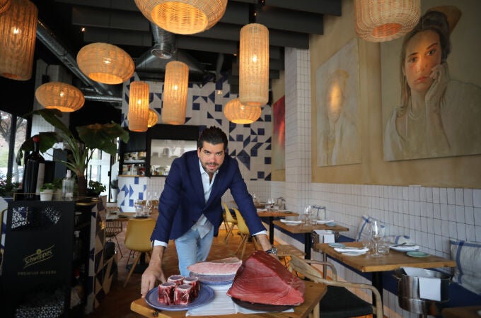 Sergio Fermosell dirige el restaurante Macarena y tiene prevista otra apertura en el barrio Salamanca