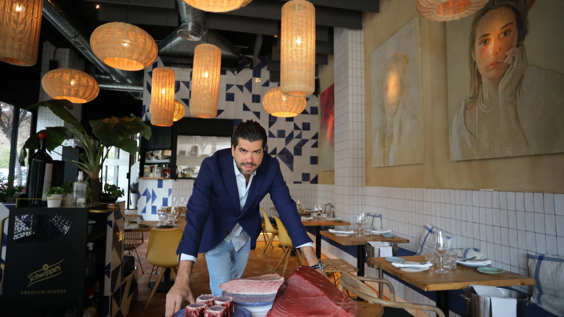 Sergio Fermosell dirige el restaurante Macarena y tiene prevista otra apertura en el barrio Salamanca