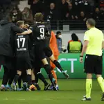  El Betis muere en la orilla frente al Eintracht (1-1)