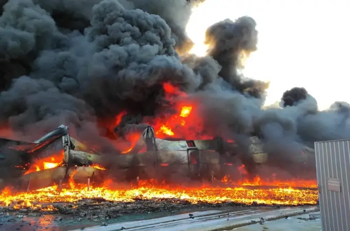 Misterio tras la explosión de un tren cargado de misiles rusos Kalibr en Crimea