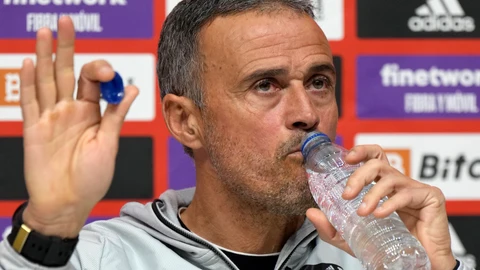 El seleccionador español Luis Enrique Martínez. EFE/Alejandro García.