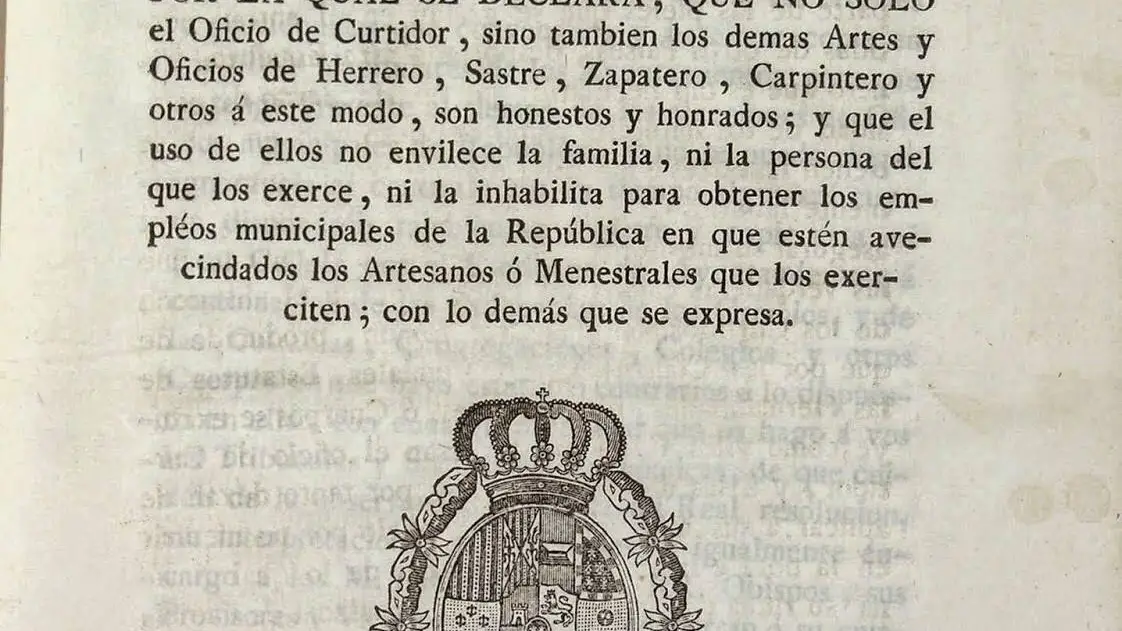 Real Cédula proclamada el 18 de marzo de 1783 por Carlos III