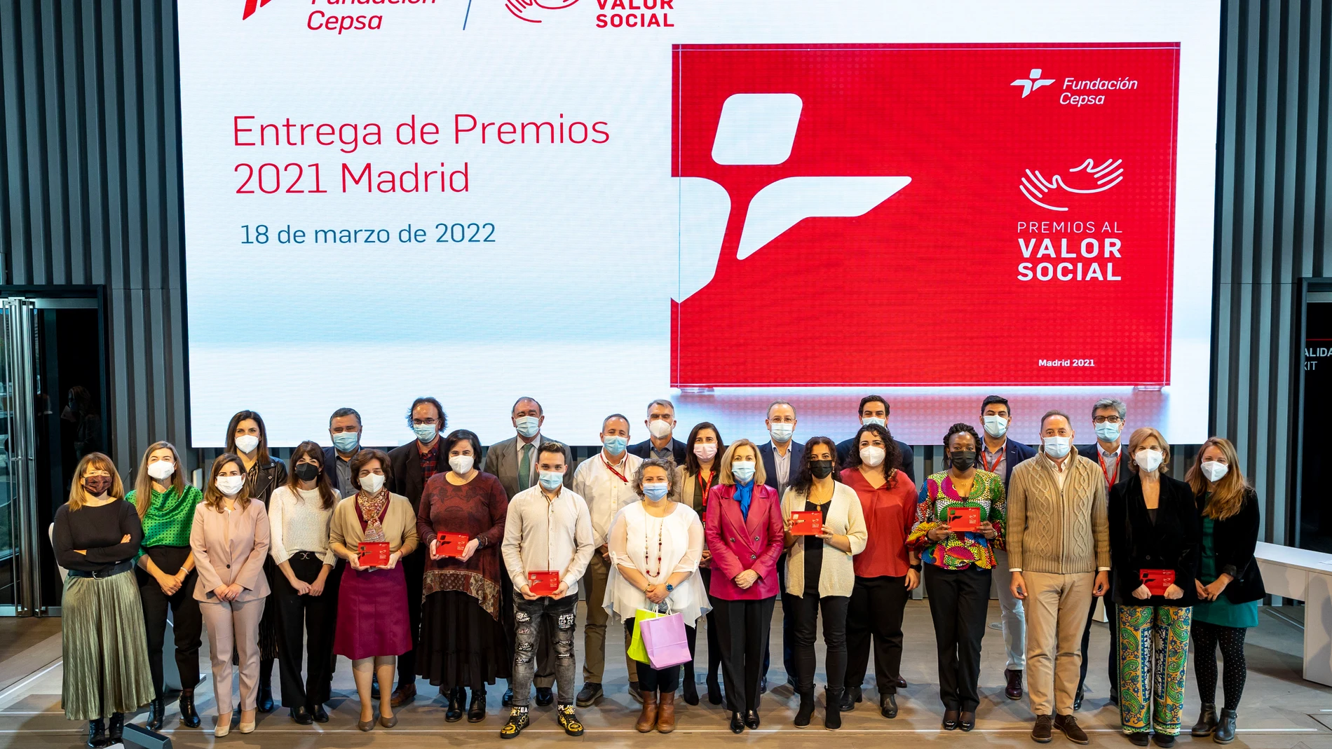 Entrega de los Premios al Valor Social de Fundación Cepsa en Madrid