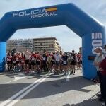 Carrera solidaria de la Policía Nacional en Jaén. AYUNTAMIENTO DE JAÉN